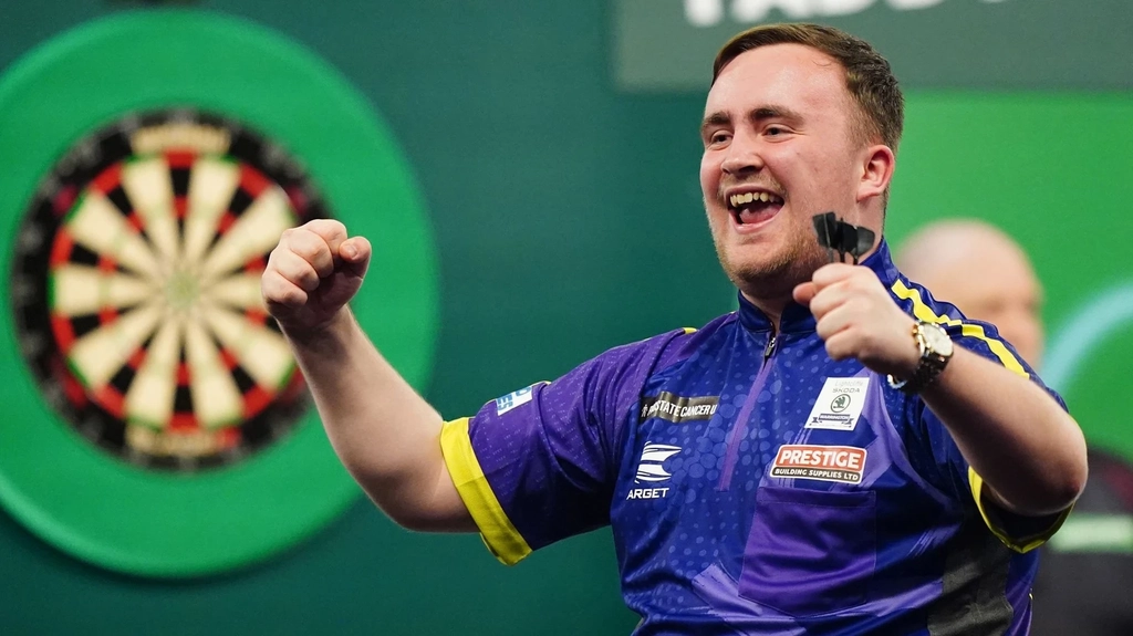 Junger König der Darts