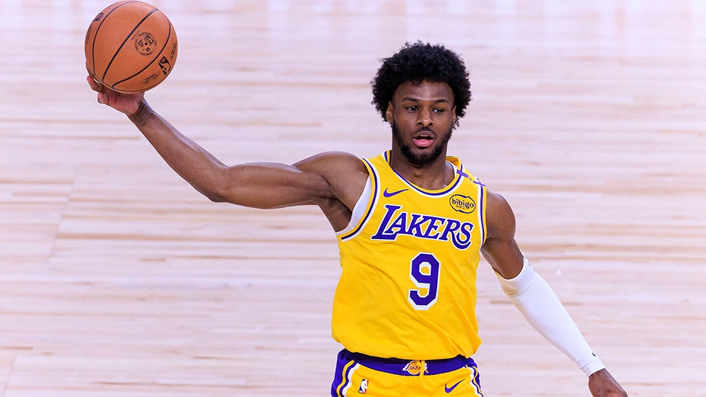 Bronny James gewinnt bei den Lakers an Fahrt