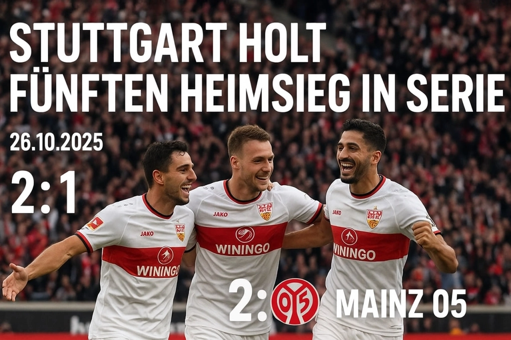 Stuttgart holt fünften Heimsieg in Serie