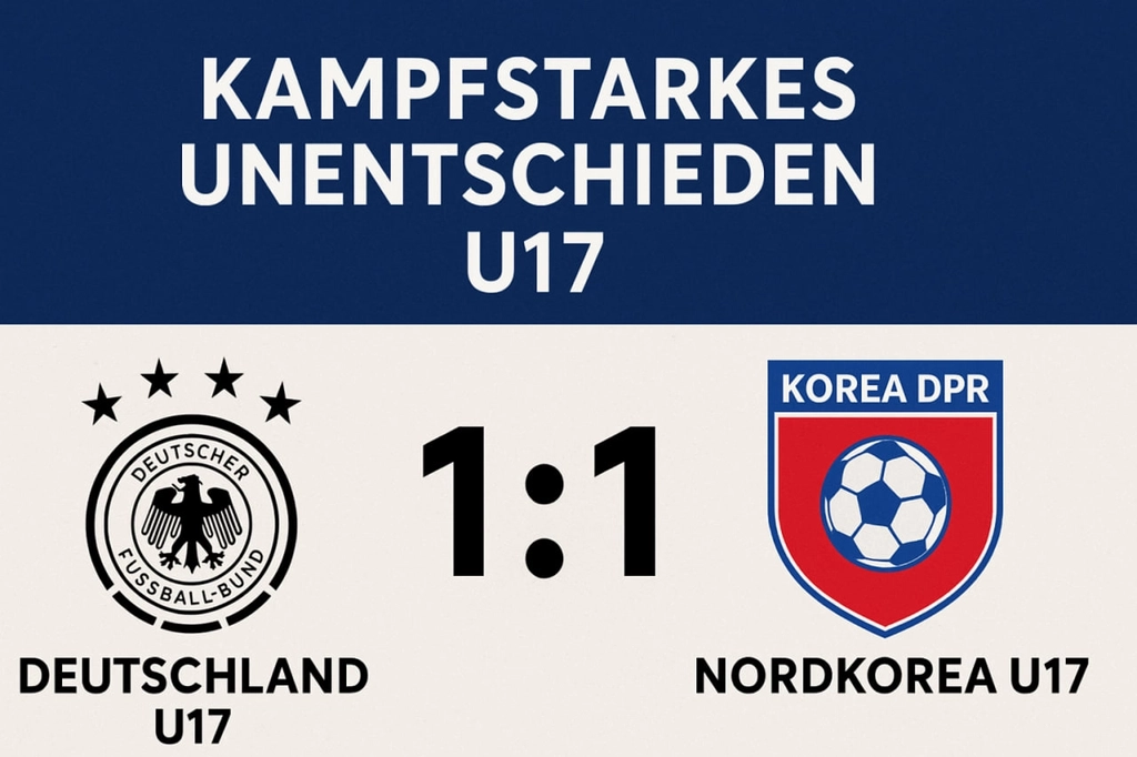 Deutschland U17 gegen Nordkorea U17
