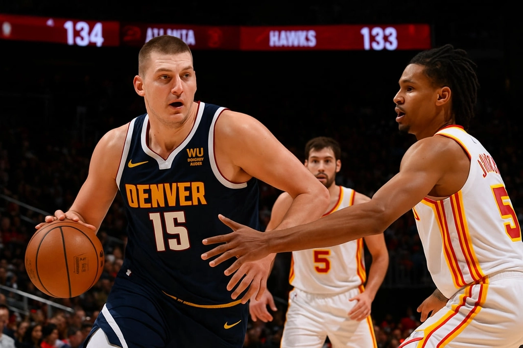 Nuggets holen 134–133-Sieg