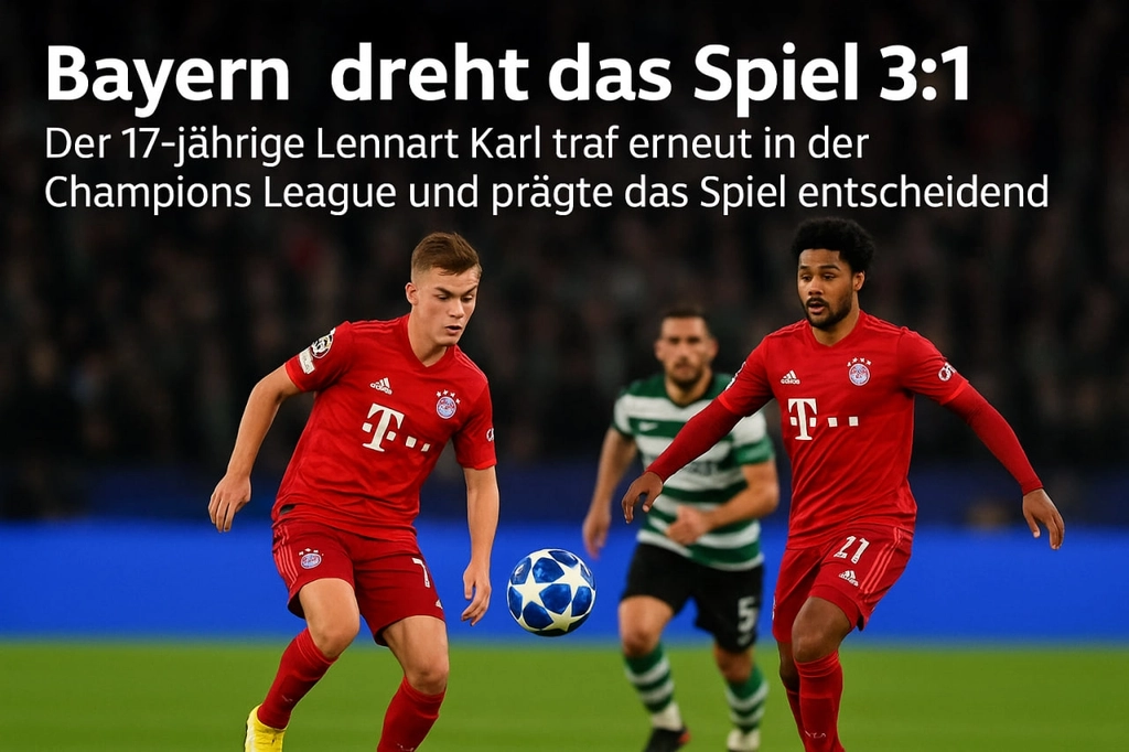 Bayern setzt sich gegen Sporting durch