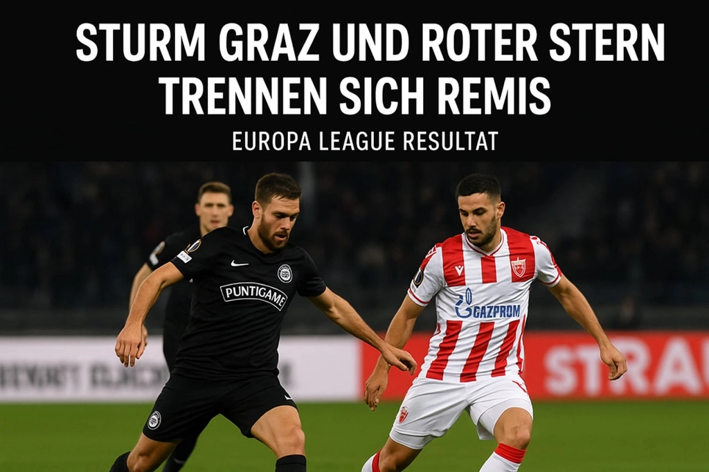 Roter Stern holt Auswärtspunkt gegen Sturm Graz