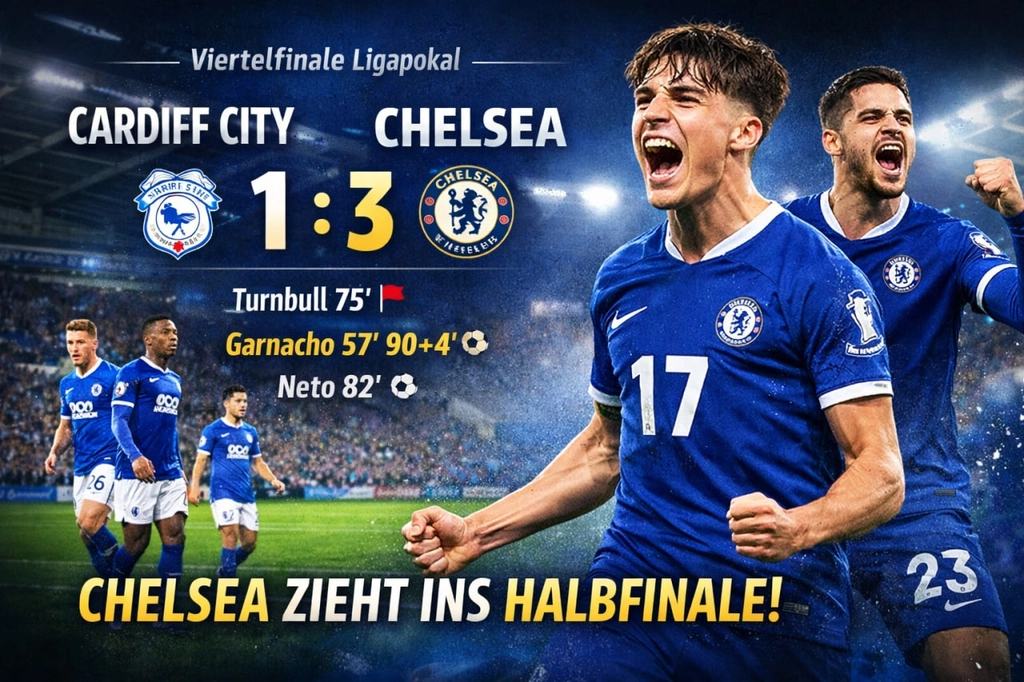 Chelsea erreicht Halbfinale