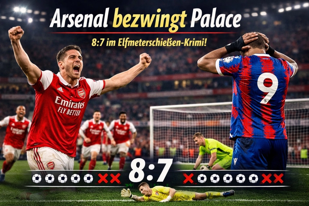 Arsenal bezwingt Palace
