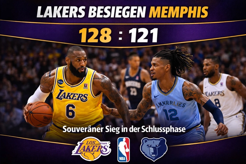 128 Punkte gegen die Grizzlies