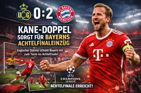 Bayern sichert Achtelfinalplatz durch Kane